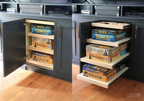 board game storage cabinets